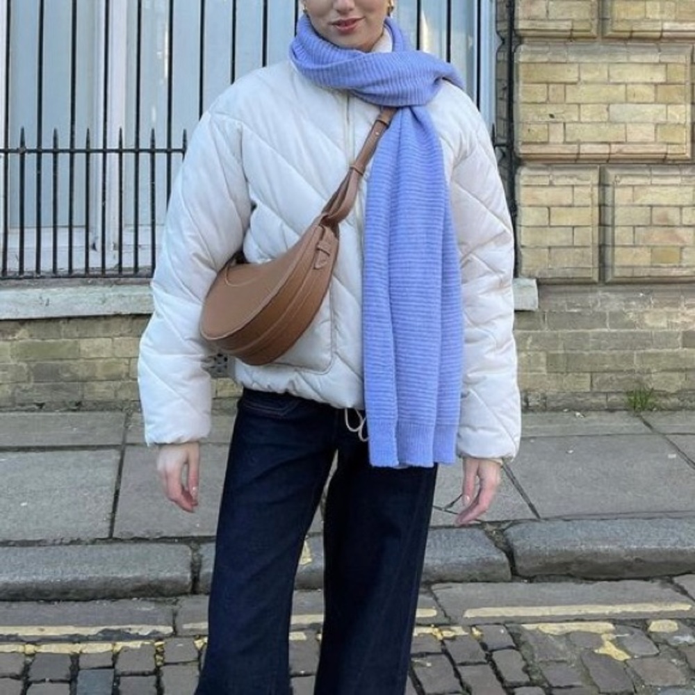 NEW Zara white quilted puffer jacket - Picture 1 of 11